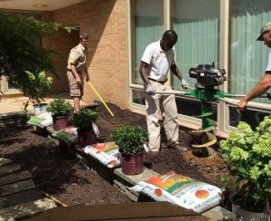 Volunteers donated about 500 hours of labor to help Carmody complete his project.